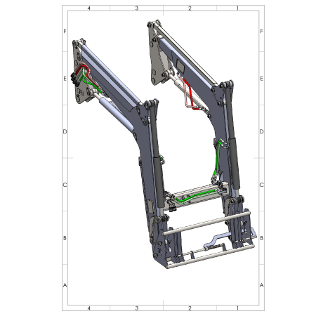 Części do Ładowacza czołowego Metal-Technik MTS-1600